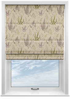 Botanica, Heather - Twist&Fit Roman Blind